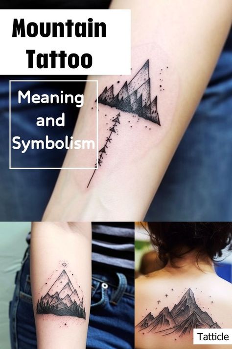 Mountain Tattoo Meaning Mountain Tattoo Meaning, Small Wrist Tattoos, Adventure Nature, Overcoming Obstacles, Mountain Tattoo, Tattoo Meaning, Wrist Tattoos, Tattoos With Meaning, Spiritual Journey