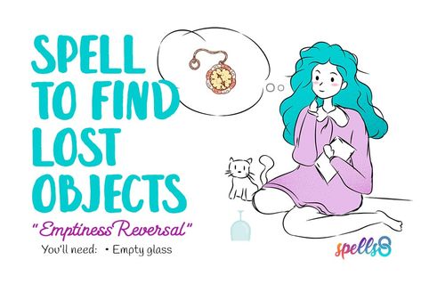 Have you misplaced a very precious object? 😕 Maybe it's a ring, a pendant, your pendulum or even your tarot deck, and now you can't seem to find it anywhere! Use this spell to find lost objects and quickly recover anything with a bit of Magic. How this Spell Works This is a traditional spell... White Magic Spells, Spells For Beginners, Easy Spells, Meditation Exercises, Moon Journal, Magic Spell Book, Easy Meditation, Candle Magick, Witchcraft Spell Books