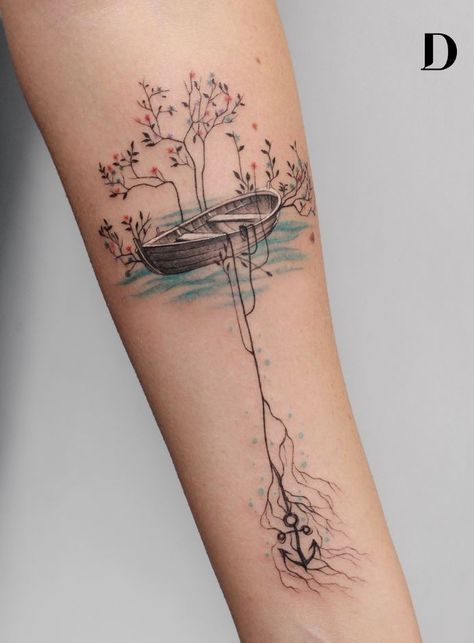 50+ Best Tattoos Of All Time Boat Tattoo, Tattoo Placements, Best Tattoo Ever, Tattoo Diy, Tattoo Trend, Inspiration Tattoos, Cat Tattoos, Geniale Tattoos, Tiny Tattoo