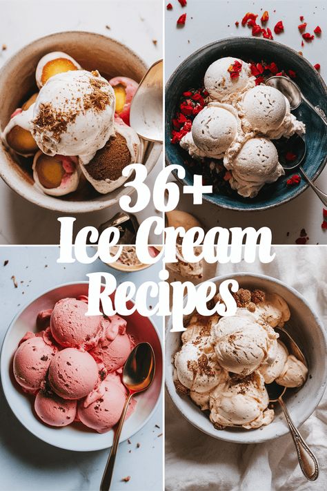 36+ Irresistibly Delicious Homemade Ice Cream Recipes to Make This Summer

Beat the heat with these irresistibly delicious homemade ice cream recipes perfect for summer fun. From creamy vanilla to fruity sorbets there’s a flavor for everyone. Gather your friends and family and enjoy making sweet treats with simple ingredients. Ice cream lovers will rejoice with these delightful creations. https://foodeau.com/ice-cream-recipes Winter Ice Cream, Earl Grey Ice Cream, Raspberry Ripple Ice Cream, Unique Ice Cream Flavors, Lime Ice Cream, Unique Ice Cream, Strawberry Cheesecake Ice Cream, Almond Ice Cream, Salted Caramel Ice Cream