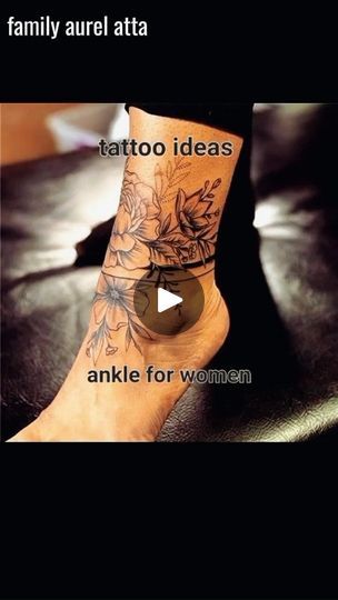 198K views · 768 reactions | ankle for women tattoo ideas
#tattooankle #ankletattoo #ankles #tattoo #forwomen #forgirls #foryou #fyp #tattooideas #fy #viral #ink #tattootiktok #inked | 𝐟𝐚𝐦𝐢𝐥𝐲 𝐚𝐮𝐫𝐞𝐥 𝐚𝐭𝐭𝐚 | SIRMA · All Alone Women Tattoo Ideas, All Alone, Ankle Tattoo, Tattoos For Women, Tattoo Ideas, Tattoos, For Women, Quick Saves, Ankle Tattoos