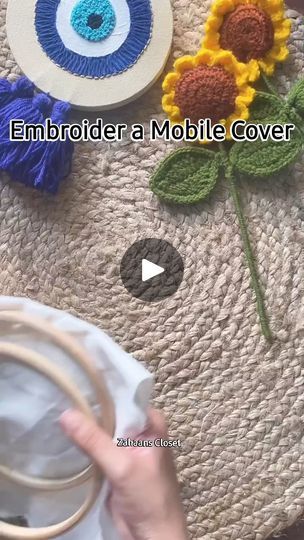 Cover Reels, Darshan Raval, Mobile Cover, Design Embroidery, Mobile Covers, Sewing Gifts, Hand Stitching, Embroidery Designs, Embroidery