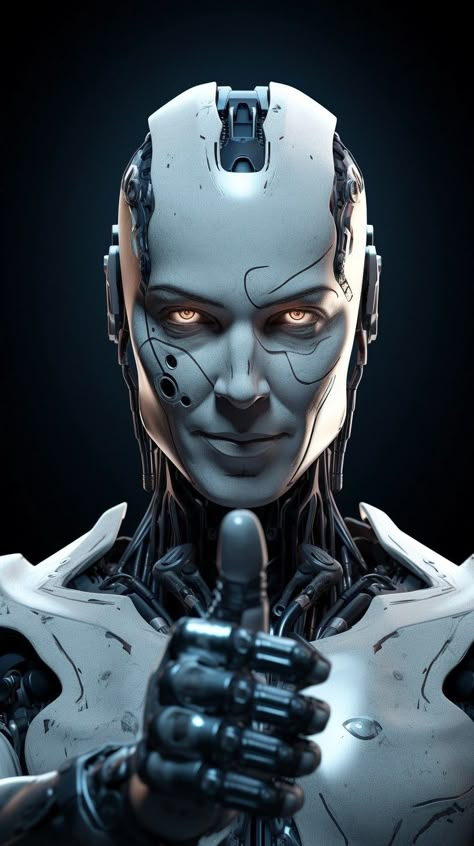 Cyborgs Art, Arte Alien, Alien Character, Amazing Technology, Arte Robot, Technology Wallpaper, Economic Growth, Robot Concept, Beacon Of Hope