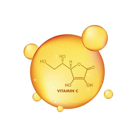 3d vitamin c formula for concept design ... | Premium Vector #Freepik #vector #vitamin-e #vitamin-c #atom #vitamin-icon Cramps Relief, Powerpoint Background Design, Baking Cookies, Daily Vitamins, Vitamins For Women, Vitamin B12, Healthy Diet Plans, Health Facts, Vitamin B