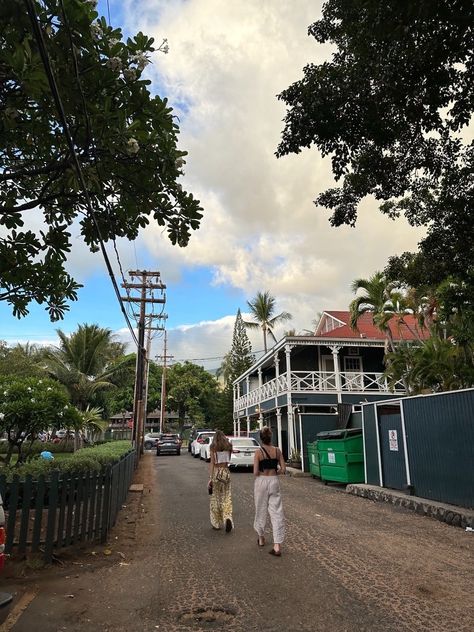 two girls walking who are best friends under an aesthetic tree palm trees in hawaii in lahaina on maui island girls beach girls vacation Living In Hawaii Aesthetic, Maui Aesthetic, Maui Lahaina, Lahaina Hawaii, Hawaii Aesthetic, Vacation Hawaii, Lahaina Maui, Dream Trips, Hawaii Maui