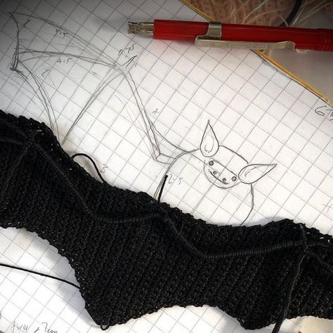 Vanessa Mooncie on Instagram: "From cats to bats! 🦇 #crochet #crochetedbat #pipistrellebat #vanessamooncie" Bat Wing Crochet Pattern, Crochet Bat Applique, Bat Wing Crochet, Crochet Bat Wings, Crochet Bat Pattern, Bat Crochet, Crochet Bat, Cape Pattern, Bat Pattern