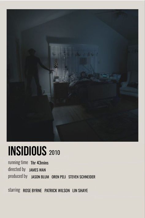 Insidious Movie Poster, Horror Movie Posters Polaroid, Insidious Wallpaper, Horror Polaroid Poster, Insidious Poster, Horror Film Posters, Insidious Movie, Jigsaw Movie, Halloween Movie Poster