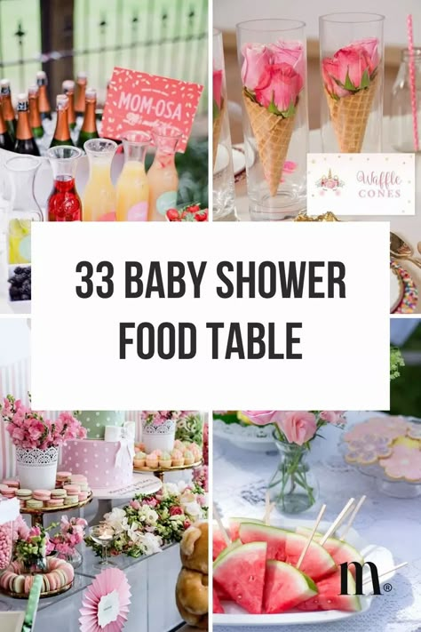 33 Creative Baby Shower Food Table Ideas To Consider Flower Theme Dessert Table, Fruit Platter Ideas For Baby Showers, Baby Shower Fruit And Veggie Trays, Baby In Bloom Food Table Decor, Mom To Be Shower Ideas, Spring Themed Food Ideas, Fruit Platter For Baby Shower Ideas, Boho Shower Food Ideas, Fruit Tray Ideas For Baby Shower Display