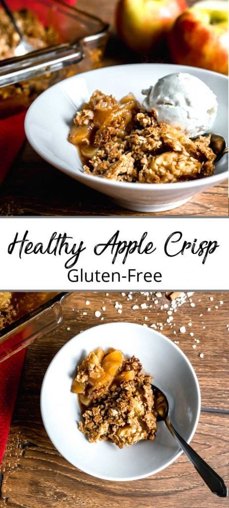 Gluten Free Apple Crisp Recipe, Apple Crisp No Oats, Gluten Free Apple Recipes, Gluten Free Apple Crumble, Apple Crisp Without Oats, Apple Crisp Recipe Healthy, Best Apple Crisp Recipe, Healthy Apple Crisp, Apple Recipes Healthy