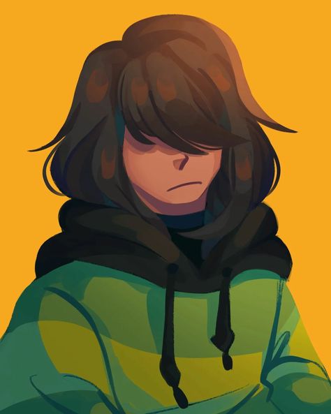 Kris Deltarune, Anime Character, Yellow, Anime