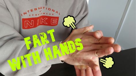 Tutorial of making fart noise with hands Hand Tricks, T Shirt