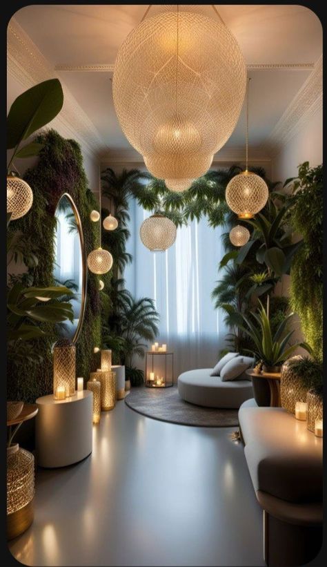 Esthetician Room Decor, Esthetician Room, Zen Room, Dream Apartment Decor, Decorating Home, Home Decor Ideas Living Room, Spa Decor, Living Room Design Inspiration, Salon Interior Design