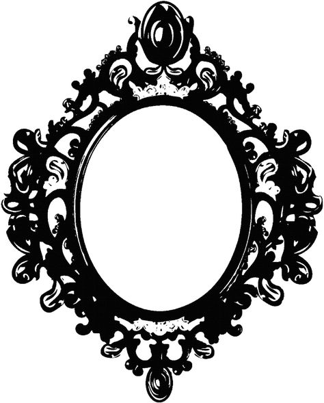 2660x3307 Gothic Clipart Antique Mirror Mirror Template, Large Antique Mirror, White Mirror Frame, Antique Photo Frames, Beautiful Frames, Picture Frame Gallery, Black Mirror Frame, Oval Picture Frames, Silhouette Frames