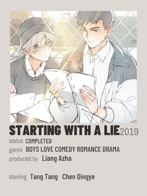 Poster minimalista manhua starting with a lie a partir de una mentira Starting With A Lie Manhwa, My Place In Society, Starting With A Lie, Anime Suggestions, Anime Printables, Anime Titles, 5 Anime, Romantic Manga, Manga Books