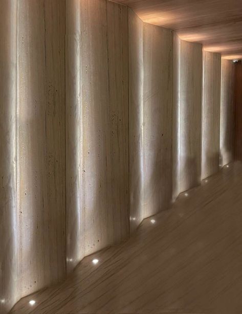 Floor Uplighting, Uplighting Interior, Apartment Lobby Entrance, Floor Uplight, Wall Uplight, Apartment Lobby, Facade Lighting, Interior Wall Design, Lighting Design Interior