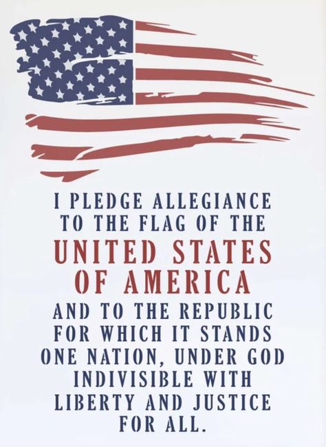 I Pledge Allegiance, Liberty And Justice For All, And Justice For All, Pledge Of Allegiance, First Nations, The Republic, United States Of America, United States, The Unit