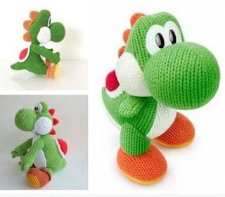 PATRONES AMIGURUMI GRATIS: PATRON GRATIS YOSHI | SUPER MARIO BROS AMIGURMI 58160 Crochet Yoshi, Yoshi Mario Bros, Yoshi Amigurumi, Yoshi Super Mario, Crochet Mario, Crochet Abbreviations, Red Yarn, How To Start Knitting, Amigurumi Free