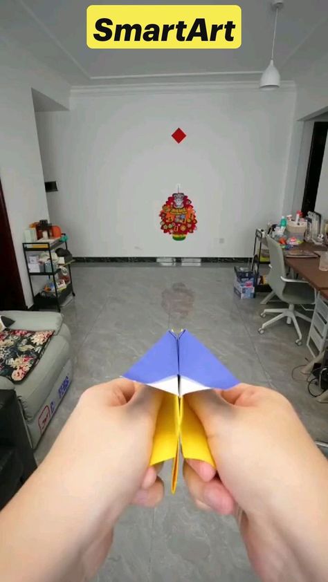 Super launch pad for paper Airplane!😯 in 2022 | Daily crafts, Paper craft videos, Paper crafts diy Mainan Diy, Paper Folding Crafts, Airplane Crafts, Daily Crafts, Paper Craft Videos, Folding Origami, Instruções Origami, Paper Craft Ideas, Cool Paper Crafts