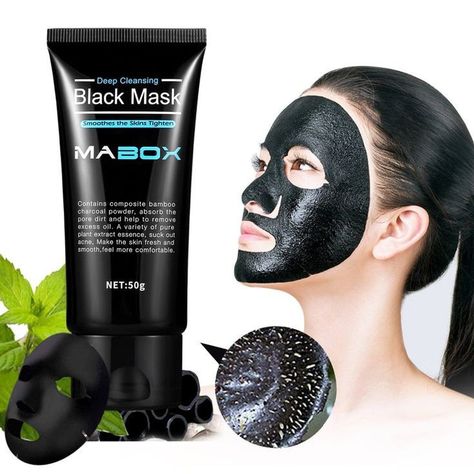 Black Head Remover Mask, Blackhead Mask, Blackhead Removal, Cleansing Mask, Charcoal Mask, Get Rid Of Blackheads, Face Facial, Peel Off Mask, Bamboo Charcoal