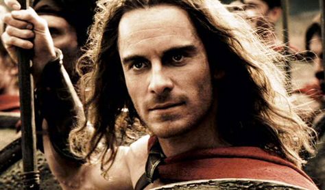 Michael Fassbender  300 Michael Fassbender 300, Vincent Regan, 300 Movie, Rodrigo Santoro, Actors Male, David Fincher, Frank Miller, Irish Actors, Gerard Butler