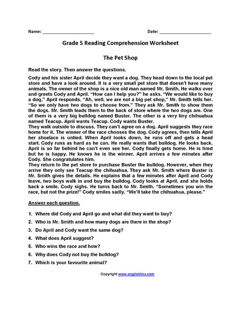 Reading Worksheets | Fifth Grade Reading Worksheets Fifth Grade Reading Comprehension, English Story Reading High Schools, Reading Comprehension Worksheets 5th, Comprehension For Grade 5, 5th Grade Reading Worksheets, Grade 5 Reading Comprehension Worksheets, Reading Comprehension Grade 5, Grade 4 Reading Comprehension Worksheets, Reading Comprehension Passages Free