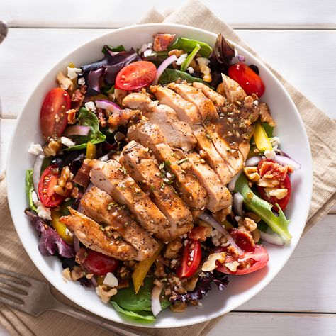 La Madeleine Balsamic Chicken Recipe - With a Twist! Pulled Pork Bbq Sauce Recipe, Pork Bbq Sauce Recipe, Chicken With Balsamic Glaze, Pork Bbq Sauce, Pulled Pork Bbq Sauce, Balsamic Chicken Recipe, Honey Balsamic Chicken, Frozen Tilapia, Balsamic Chicken Recipes