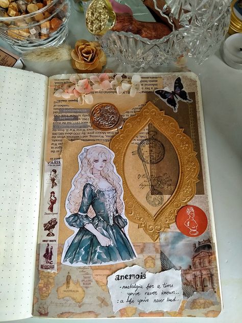 #journal #journalspread #journaling #journalwithme #medieval #anemoia #aesthetic #vintage #anemoiacore #scrapbook #scrapbooking Medieval Journal Aesthetic, Homestead Journal, Medieval Journal, Medieval Theme, Simple Journal, Medieval Crafts, Medieval Aesthetic, Scrapbook Cover, Medieval Books