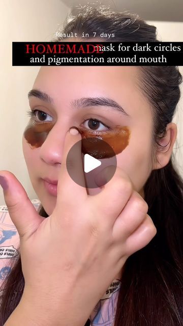 Under Eye Care, Pigmentation Remedy, Coffee Mask, Skincare Remedies, Honey Mask, Brighten Skin, Diy Mask, Dark Circles, Circles