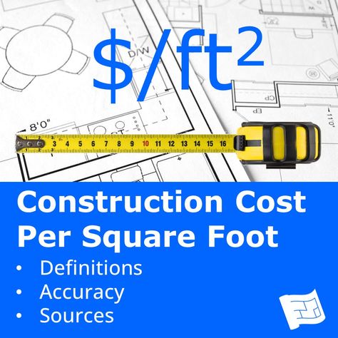 Understand construction cost per square foot - definitions, accuracy and sources. Click through to the site for more information on home building and remodeling costs. Cost To Build A House Calculator, Cost Of Kitchen Remodel, Kitchen Remodel Cost Estimator, Shell Drawings, Building A House Cost, Home Construction Cost, Average Kitchen Remodel Cost, Cost Of Granite Countertops, Floor Plan Symbols