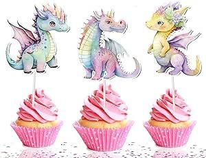 Girls Dragon Birthday Party, Castle Cupcakes, Dragon Cupcakes, Dragon Themed Birthday Party, Dragon Baby Shower, Dragon Birthday Parties, Dragon Eggs, Dragon Birthday, Dragon Party