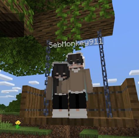 Minecraft Couple Skins, Minecraft Couple Ideas, Minecraft Couple, Mi World, Minecraft Outfits, Mc Skins, Minecraft Cottage, Skins Minecraft, Bob The Builder