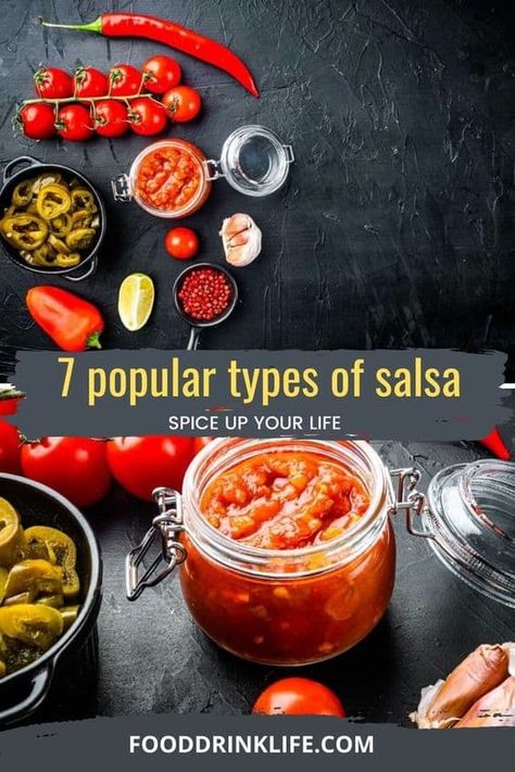 Types Of Salsa, Salsa With Canned Tomatoes, Mango Habanero Salsa, Habanero Salsa, Red Salsa, Recipe Example, Spice Up Your Life, Dinner Party Recipes, Fresh Salsa