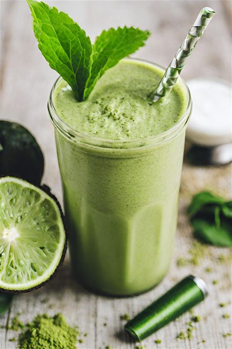 Matcha Green Smoothie Betr Recipes, Liquid Stevia, Matcha Green Tea Powder, Green Smoothies, Green Tea Powder, Tea Powder, Matcha Green, Yummy Smoothies, Food Trends