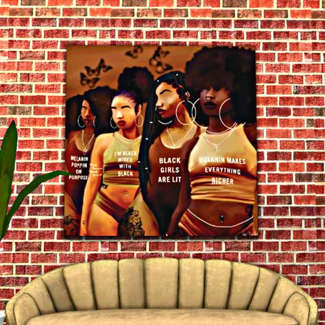 Sims Painting, Urban Cc Finds, Sims Baddie, Sims 4 Mac, Hair Salon Art, Sims 4 Cc Eyes, Play Sims 4, The Sims 4 Pc, Free Sims 4