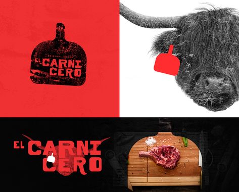 10 Logos / 10 Days on Behance 10 Days Challenge, Meat Logo, Dark Restaurant, Bbq Festival, Personal Branding Design, Meat Restaurant, 10 Day Challenge, Meat Packing, Dark Food Photography