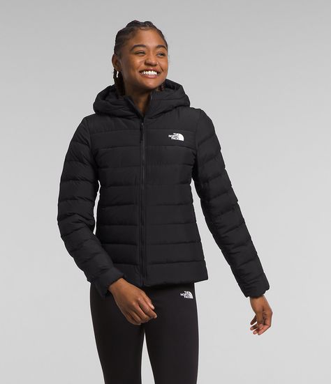 Water Repellent Jacket, Womens Jackets Casual, Comfortable Clothes, Puffer Jacket Women, Denim Accessories, Active Hoodie, Black North Face, North Face Women, North Face Jacket