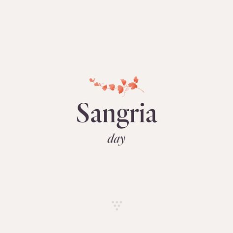 #NationalSangriaDay is just one week away! Are you a Sangria fan? 🍓🍐🇪🇸 #Sangria is #Spanish for “blood,” referring to the drink’s traditional base of #RedWine. If you’re going classic when making a Sangria, look for a Spanish red wine like #Rioja or other Tempranillo-based wine. One good rule is to add fruits whose flavors are present in your wine. If your chosen bottle has strawberries on the nose, quarter some fresh ones! Spanish Red Wine, The Nose, Sangria, One Week, Fun To Be One, Strawberries, Red Wine, Wine, Fan