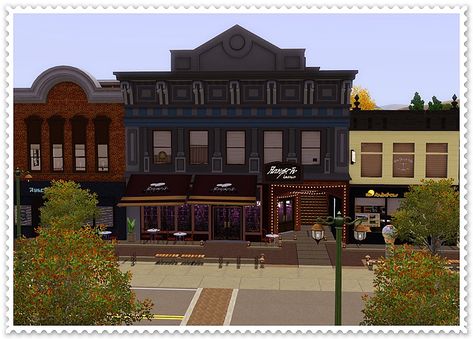 Sims 3 Community Lot Ideas, Sims 3 Community Lots, Sims 3 Worlds, Sims Building, Sims 2, Sims 3, House Styles, Building