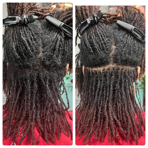 Hello everyone! Here I’m showing examples of clients who have hair that has grown in between the parts. This could be due to increased physical activity such as working out, or you could have a texture of hair that creates this situation. Either way it can be resolved and here I have shown a before and after. If you have this situation and your booking with us please select growing hair in between the parts to have it cleaned up during your reties! Specializing in Hair Sprinkles Microlocs &... Growing Hair, Physical Activity, Grow Hair, Physical Activities, Locs, Working Out, Hello Everyone, Sprinkles, Texture