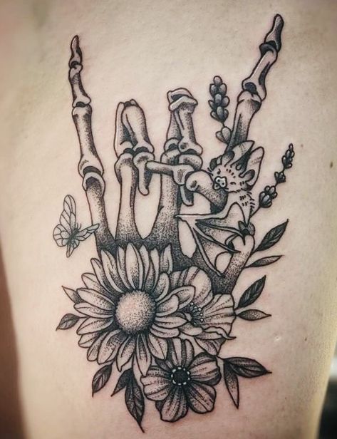 Skeleton Hand Tattoos, Dainty Tattoo, Lower Leg Tattoos, Feminine Body, Skull Hand Tattoo, Western Tattoos, Skeleton Tattoos, Roses Tattoo, Skeleton Hand Tattoo