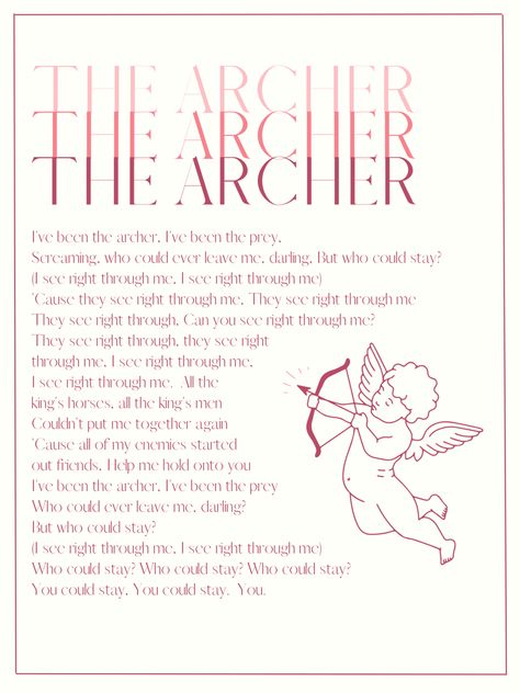 The Archer Taylor Swift Meaning, The Archer Poster Taylor Swift, The Archer Taylor Swift Aesthetic, The Archer Taylor Swift Lyrics, The Archer Aesthetic, The Archer Poster, The Archer Wallpaper, Daniela Core, Archer Taylor Swift