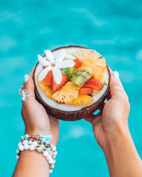 Bora Bora Food, Season Aesthetic, Bora Bora, French Polynesia, Food Shop, Four Seasons, Acai Bowl, Cute Drawings, Good Morning