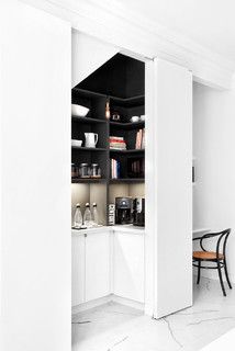 Annex Kitchen, Butlers Pantry Ideas, Under Stairs Pantry, White Pantry, Kitchen Renovation Inspiration, Ikea Kitchen Remodel, Kitchen Design With Island, Kitchen Contemporary, Small Kitchen Layouts