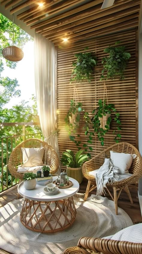 Simple Balcony Ideas On A Budget, Balcony Decor Ideas, Balkon Decor, Tiny Balcony, Small Balcony Garden, Small Terrace, Small Balcony Design, Apartment Patio, Outdoor Balcony