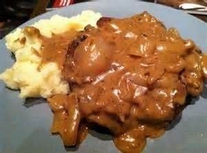 Venison Steaks With Gravy Venison Steaks, Venison Backstrap Recipes, Cooking Venison Steaks, Backstrap Recipes, Smothered Steak, Deer Steak, Venison Tenderloin, How To Cook Scallops, Steak And Onions