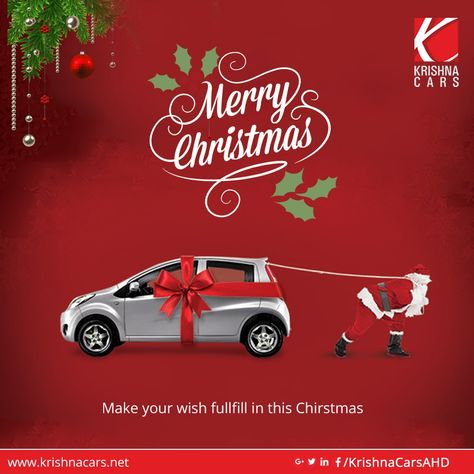 Christmas Car Ads, Christmas Ads Design, Christmas Advertising Design, Travel Advertising Design, Christmas Ads, Christmas Promo, Christmas Advertising, Car Advertising Design, Photoshop Tutorial Typography