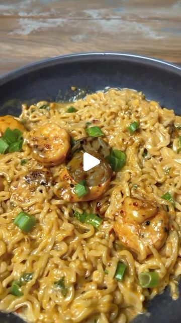 Jordan Hanger on Instagram: "Creamy spicy garlic noodles! I could eat this every single day 😯 This is one of the best recipes I’ve ever made and my family requests it often. Find the full recipe on my website theninjacue.com ! https://theninjacue.com/creamy-spicy-garlic-noodles-with-shrimp/ #ramennoodles #ramenlover #gochujang #noodles #easyrecipes" Spicy Garlic Noodles, Gochujang Noodles, Shrimp Noodles, Garlic Noodles, The Best Recipes, Ramen Noodles, Every Single Day, Home Recipes, Best Recipes