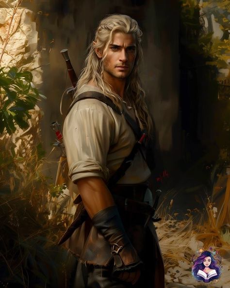 Connall Moonbeam Fanart, Rowan Whitethorn Long Hair, Baba Yellowlegs Tog, Fenrys Tog Fanart, Tarquin Acotar, Fantasy Nation, Fenrys Moonbeam, The Golden Lady, God Angels