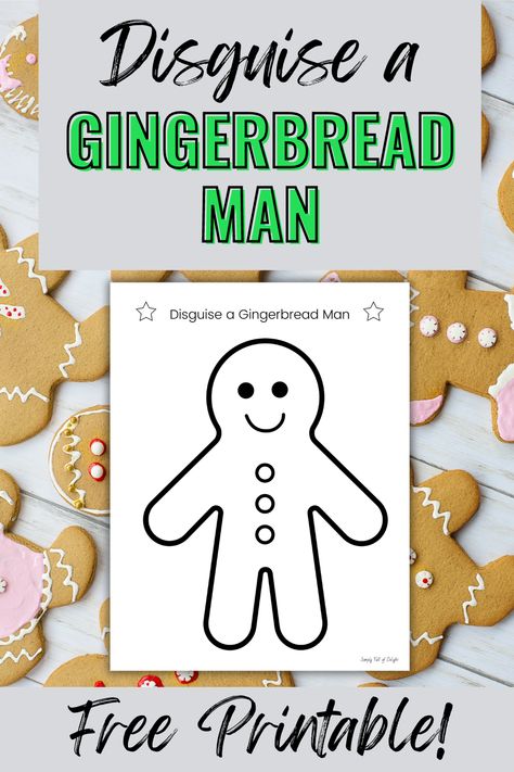 gingerbread man disguise project Disguise A Gingerbread Man Template, Gingerbread Classroom Activities, Gingerbread In Disguise Project, Gingerbread In Disguise, Gingerbread Man Disguise Project, Disguise The Gingerbread Man, Gingerbread Men Crafts, Gingerbread Disguise Project, Gingerbread Man Ideas