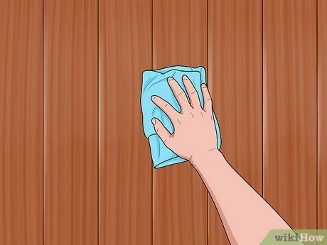 3 Ways to Clean Paneling - wikiHow How To Clean Wood Paneling Walls, Cleaning Wood Paneling Walls, Pecky Cypress Paneling, Wood Beadboard, Wood Panneling, Paneling Makeover, Tongue And Groove Walls, Cedar Paneling, Restore Wood